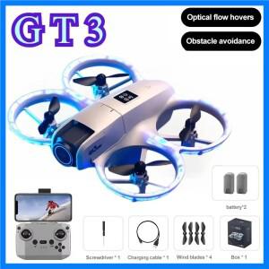 GT3 미니 드론 8k 180 °   ESC 카메라 광학 흐름 포지셔닝 WIFI 항공 사진 원격 제어 항공기 G-safe Drone