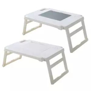 휴대용 접이식 베드 테이블 틈새 조리대 다용도 다기능 베드트레이 노트북테이블