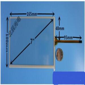 7인치 터치스크린 TP 4선 저항막 KDT-4304 차량용 DVD 네비게이션 1기 IPC 165x100