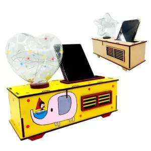 소리나면 켜지는 LED 휴대폰용 우드 스피커 만들기 실습용 엄마표과학 학교 두뇌개발