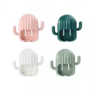 ( )부착식 다용도 선인장 칫솔꽂이 거치대