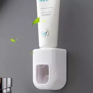 ( )무타공 접착식 치약 짜개 홀더 자동 치약디 스펜서 거치대 걸이 화장실 세면대 용품