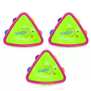 영유아 음악교구 트라이앵글 탬버린 3p세트 초등 종소리 교회 종