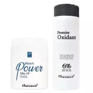 디어스 슈보 실키 파워 파우더 탈색약 500g + 산화제