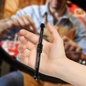 알루미늄 합금 자전거 트레이너 스루 액슬 스큐어 12x135-142-148mm P1.5/P1.75/P1.0 퀵 릴리즈 실내 훈련