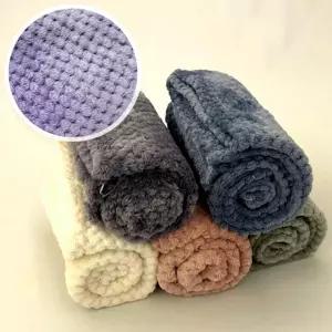 극세사 양면 블랭킷 캠핑용 퍼플 담요 LmV