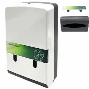 (옵션 국산 더블핸드타올 디스펜서)티슈형 핸드타올케이스 디스펜서