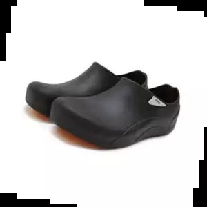 작업화 주방화 조리화 미끄럼방지 위생화 EVA 슬리퍼 블랙