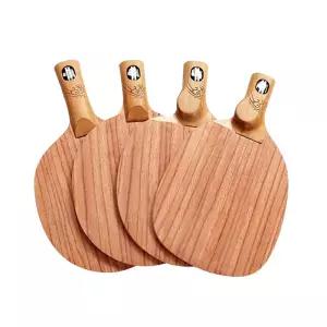 중펜 라켓 탁구 펜홀더 왼손 식 왕하오 탁구채 입문용 셰이크