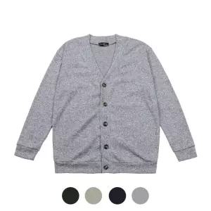갤러리아 [모로엠] 남자 브이넥 베이직 4컬러 단추 오버핏 가디건 SO-CA-Q071