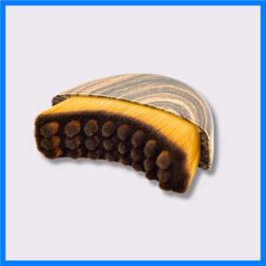 구아샤가 포함된 새로운 림프 컨투어 페이스 브러쉬 - 얼굴 조각을 위한 눈 및 목 관리 도구