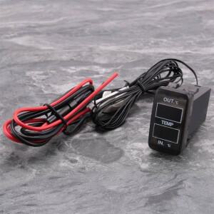 자동차 내부 및 외부 듀얼 온도 디스플레이 도요타 코롤라 레이즈 프라도 프리우스용 센서