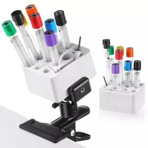 병원 실험실 과학 사무실용 클램프 마운트 조절 가능한 정맥 절제 트레이 정리 키트 용품 의자 팔 휠체어