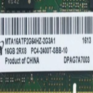 16G 2RX8 PC4-2400T-SBB-10 MTA16ATF2G64HZ-2G3A1 노트북용