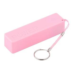 휴대용 보조배터리 USB 모바일 충전기 팩 박스 배터리 18650 리튬 케이스 아이팟 충격 방지