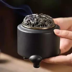 전자 발향기 디퓨저 향로 오일 기계 집들이 엔틱 램프