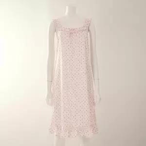 [비너스](천안아산점)실크필 별달 나염 속가운 나시 원피스 VGN3815B