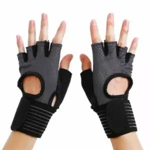 손목보호 여성 메쉬 헬스장갑 M 그레이 웨이트장갑 스포츠장갑