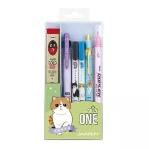 필기구종합세트 196JIX90 고양이 2P 학용품 문구세트 입학 선물