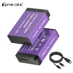1800mAh LP-E17 USB  C LP 배터리 Canon EOS RP 200 250D M3 M5 M6 T6i T6s 800D 77D 키스 X8i