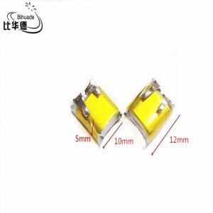 4Pcs 3.7v 50mah 501012 30MAH 401010 폴리머 리튬 배터리 I7 i8 i9 i10 이어폰 헤드셋 MP3 MP4 장난감 GPS