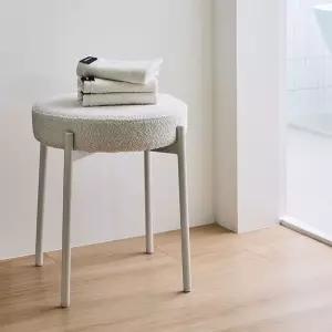 한샘 퍼프 스툴 의자 2color 보조의자 간이의자