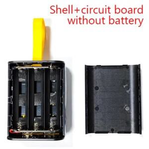 3x18650 DIY 보조배터리 박스 충전 케이스 USB 고속 10000mAh 야간 조명 포함