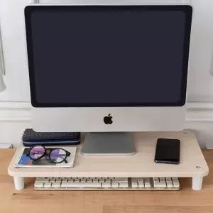 [아임홈리빙] 심플B 와이드 모니터받침대