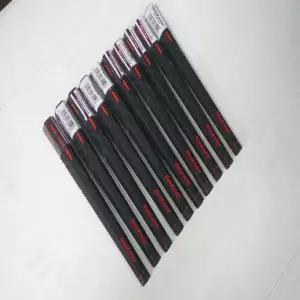 [하프클럽/기타]지오립 TPE 육각형 스탠다드 골프그립 블랙/레드 컬러 10개