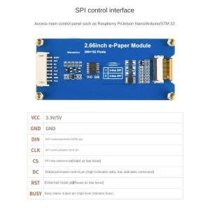 53 2.66인치 전자종이 전자잉크 스크린 모듈