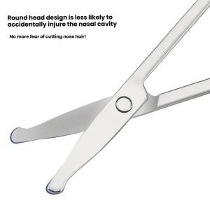 미니 소형 코털 정리 가위 세트 - 남여공용 공용 초강력 스테인리스 스틸 개인 위생 도구 간편하고 안전하