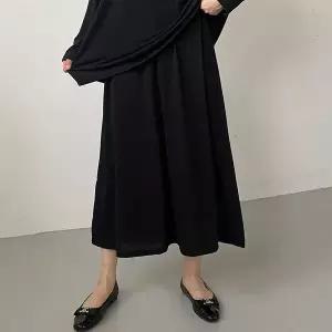 [하프클럽/] 하이퀄리티스판스커트 BAV077M601 빅사이즈