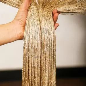 가게 비즈발 현관 파티션 실버 통로 출입문 가림막 중국집 크리스탈 반짝이는 카페 구슬