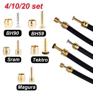 산악 자전거 오일 바늘 41020set 브레이크 올리브 헤드  BH90 SRAM MAGURA TEKTRO 호스 연결 인서트