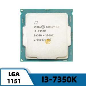 i3 7350K 인텔 코어 4.2GHz 듀얼 쿼드 실 CPU 4M 60W 엘지 호환A 1151