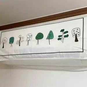 [골드스마일]덮개 벽걸이에어컨덮개 커버 더스트 A 대형 벽걸이에