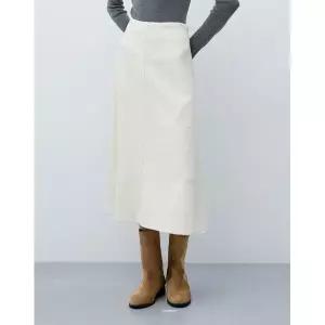 [하프클럽/르샵블랑]트위드 에이라인 스커트-L1G12WSK020