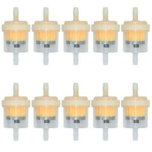 오토바이 ATV 쿼드 고 카트 액세서리용 인라인 (10팩) 필터 있는 범용 이 0 9cm(3 /16인치)