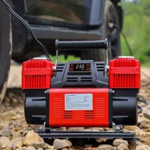 콤프레샤 타이어 공기압주입기 24V 트럭용 에어펌프