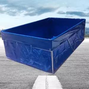 대형타포린 접이식 수영장 캔버스 야외 양식장 물탱크