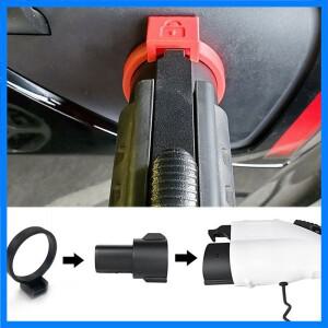 J1772 잠금 장치 Tesla Model 3 2022 모델 Y 충전 어댑터 충전 안전 보호 자동차 액세서리 Model3 ModelY 2