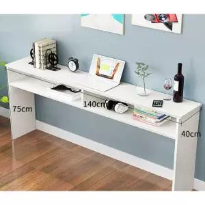 슬림 테이블 좁고긴 창가 긴탁자 침대 홈바 슬림테이블 우드