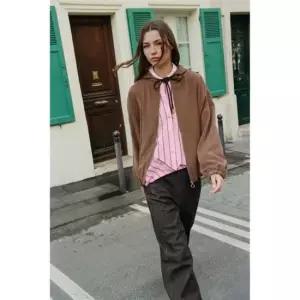 자라 ZARA 후드 봄버 재킷 - 샌드 2298321707 323801