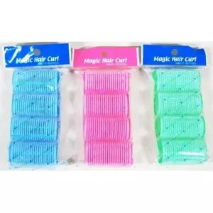 헤어스타일링 컬러구르프 색상랜덤발송 대형 웨이브롤
