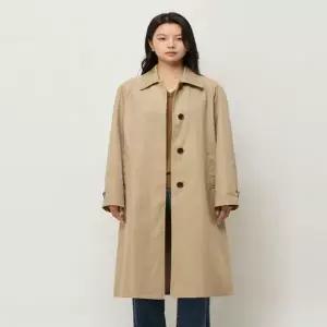 [시슬리] 버튼업 싱글 트렌치코트 (SACT70541)