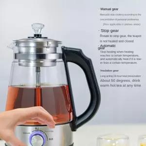 여행용전기포트 주전자 전기 블랙 소형 커피포트 자동