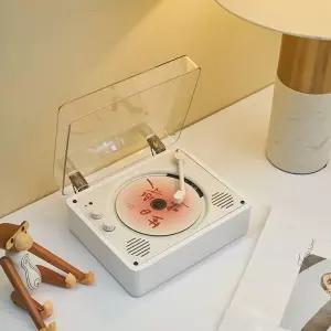 시디플레이어 LP USB 턴테이블 무선 CD플레이어 스피커 투명 CDP