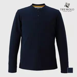 [TREMOLO] 헨리넥 솔리드 티셔츠_TRNALYS1131