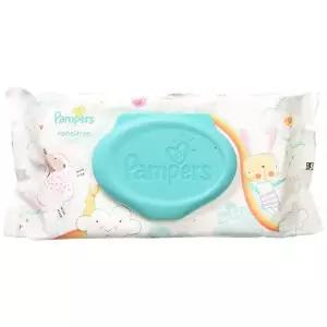 Pampers 센서티브 물티슈 56개입 5팩