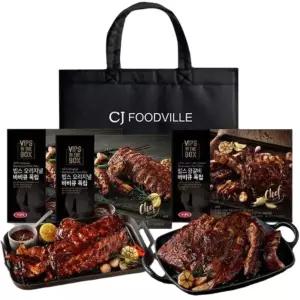 VIPS 빕스 시그니처 선물세트 1호(오리지널 폭립 2개+왕갈비폭립1개)